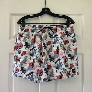 boss sea creature print mens swim trucks